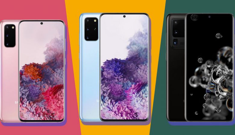 عکس گوشی گلکسی S20