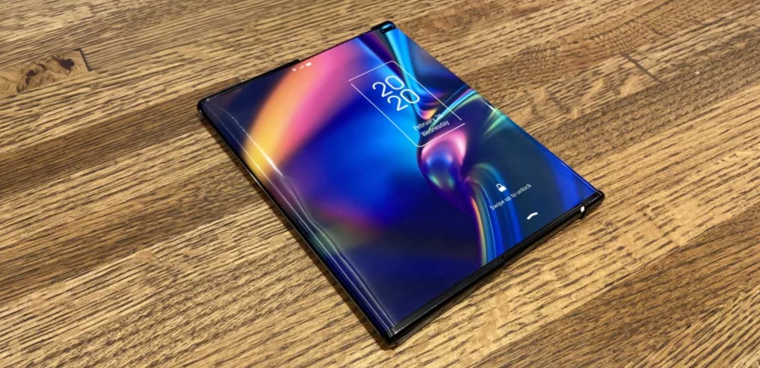 تصویر از صفحه نمایش باور نکردنی و خیره کننده گوشی جدید سامسونگ گلکسی Z