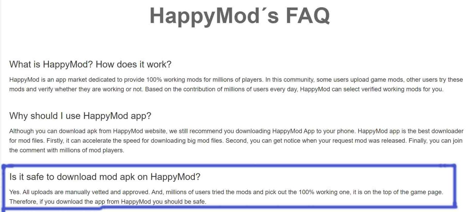 هپی مود Faq
